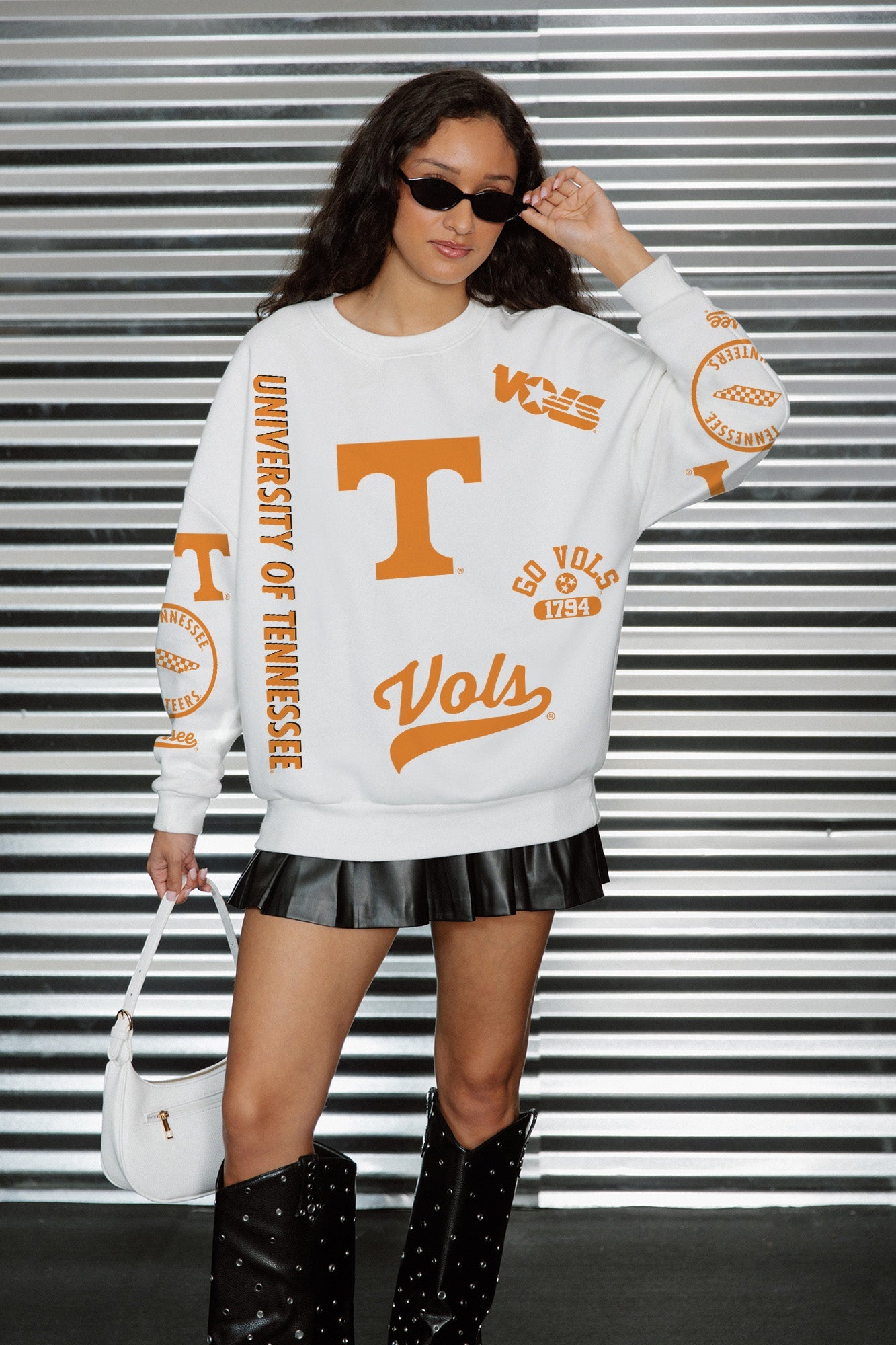 TENNESSEE VOLUNTEERS PRIME TIME PREMIUM CREWNECK SWEATSHIRT