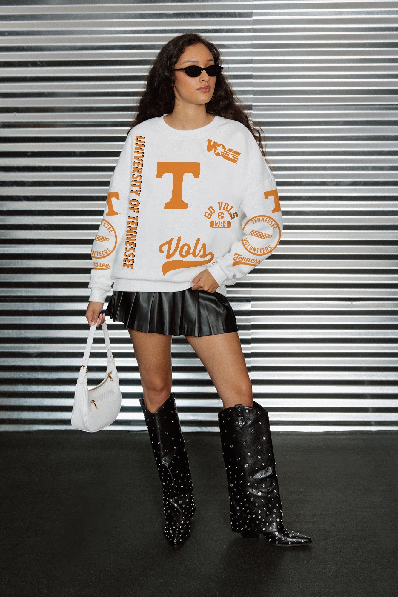 TENNESSEE VOLUNTEERS PRIME TIME PREMIUM CREWNECK SWEATSHIRT