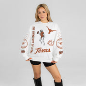 TEXAS LONGHORNS PRIME TIME PREMIUM CREWNECK SWEATSHIRT