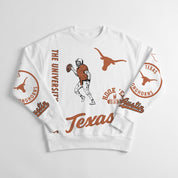 TEXAS LONGHORNS PRIME TIME PREMIUM CREWNECK SWEATSHIRT
