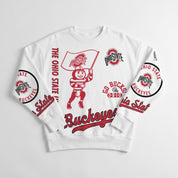 OHIO STATE BUCKEYES PRIME TIME PREMIUM CREWNECK SWEATSHIRT