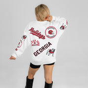 GEORGIA BULLDOGS PRIME TIME PREMIUM CREWNECK SWEATSHIRT