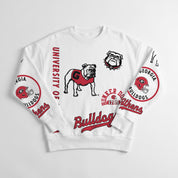 GEORGIA BULLDOGS PRIME TIME PREMIUM CREWNECK SWEATSHIRT