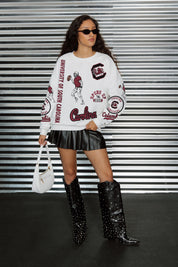 SOUTH CAROLINA GAMECOCKS PRIME TIME PREMIUM CREWNECK SWEATSHIRT