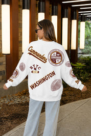 WASHINGTON COMMANDERS PRIME TIME PREMIUM CREWNECK SWEATSHIRT