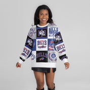 BUFFALO BILLS HIGHLIGHT REEL PREMIUM CREWNECK SWEATSHIRT