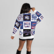 BUFFALO BILLS HIGHLIGHT REEL PREMIUM CREWNECK SWEATSHIRT
