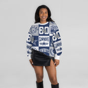 DALLAS COWBOYS HIGHLIGHT REEL PREMIUM CREWNECK SWEATSHIRT