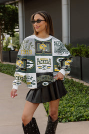 GREEN BAY PACKERS HIGHLIGHT REEL PREMIUM CREWNECK SWEATSHIRT