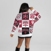 INDIANA HOOSIERS HIGHLIGHT REEL PREMIUM CREWNECK SWEATSHIRT