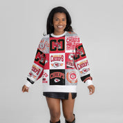 KANSAS CITY CHIEFS HIGHLIGHT REEL PREMIUM CREWNECK SWEATSHIRT