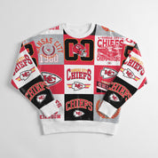 KANSAS CITY CHIEFS HIGHLIGHT REEL PREMIUM CREWNECK SWEATSHIRT