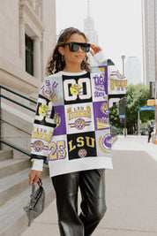 LSU TIGERS HIGHLIGHT REEL PREMIUM CREWNECK SWEATSHIRT