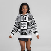 LAS VEGAS RAIDERS HIGHLIGHT REEL PREMIUM CREWNECK SWEATSHIRT