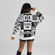 LAS VEGAS RAIDERS HIGHLIGHT REEL PREMIUM CREWNECK SWEATSHIRT