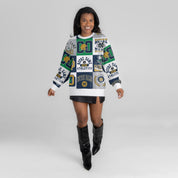 NOTRE DAME FIGHTING IRISH HIGHLIGHT REEL PREMIUM CREWNECK SWEATSHIRT