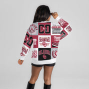 OKLAHOMA SOONERS HIGHLIGHT REEL PREMIUM CREWNECK SWEATSHIRT