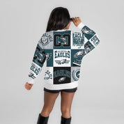 PHILADELPHIA EAGLES HIGHLIGHT REEL PREMIUM CREWNECK SWEATSHIRT