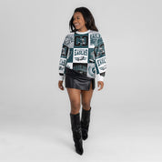 PHILADELPHIA EAGLES HIGHLIGHT REEL PREMIUM CREWNECK SWEATSHIRT
