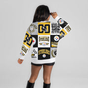 PITTSBURGH STEELERS HIGHLIGHT REEL PREMIUM CREWNECK SWEATSHIRT