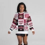 SAN FRANCISCO 49ERS HIGHLIGHT REEL PREMIUM CREWNECK SWEATSHIRT
