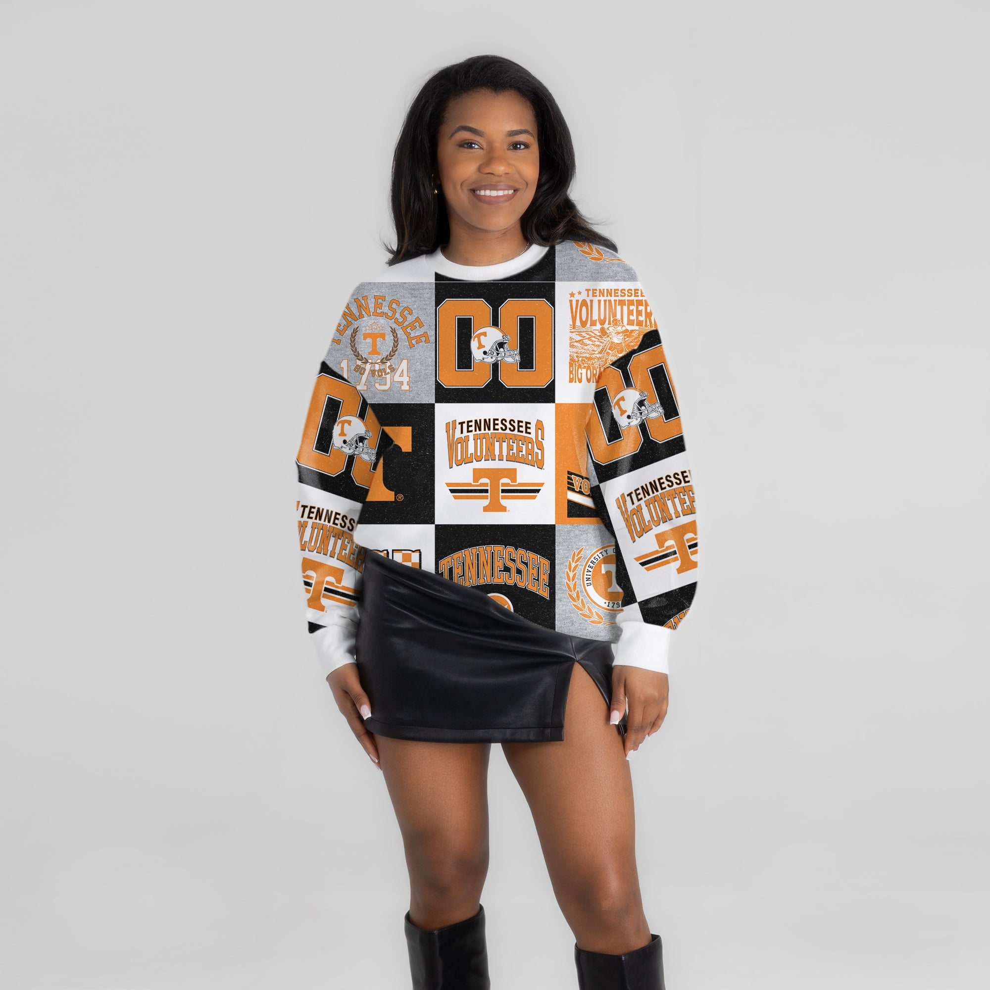 TENNESSEE VOLUNTEERS HIGHLIGHT REEL PREMIUM CREWNECK SWEATSHIRT