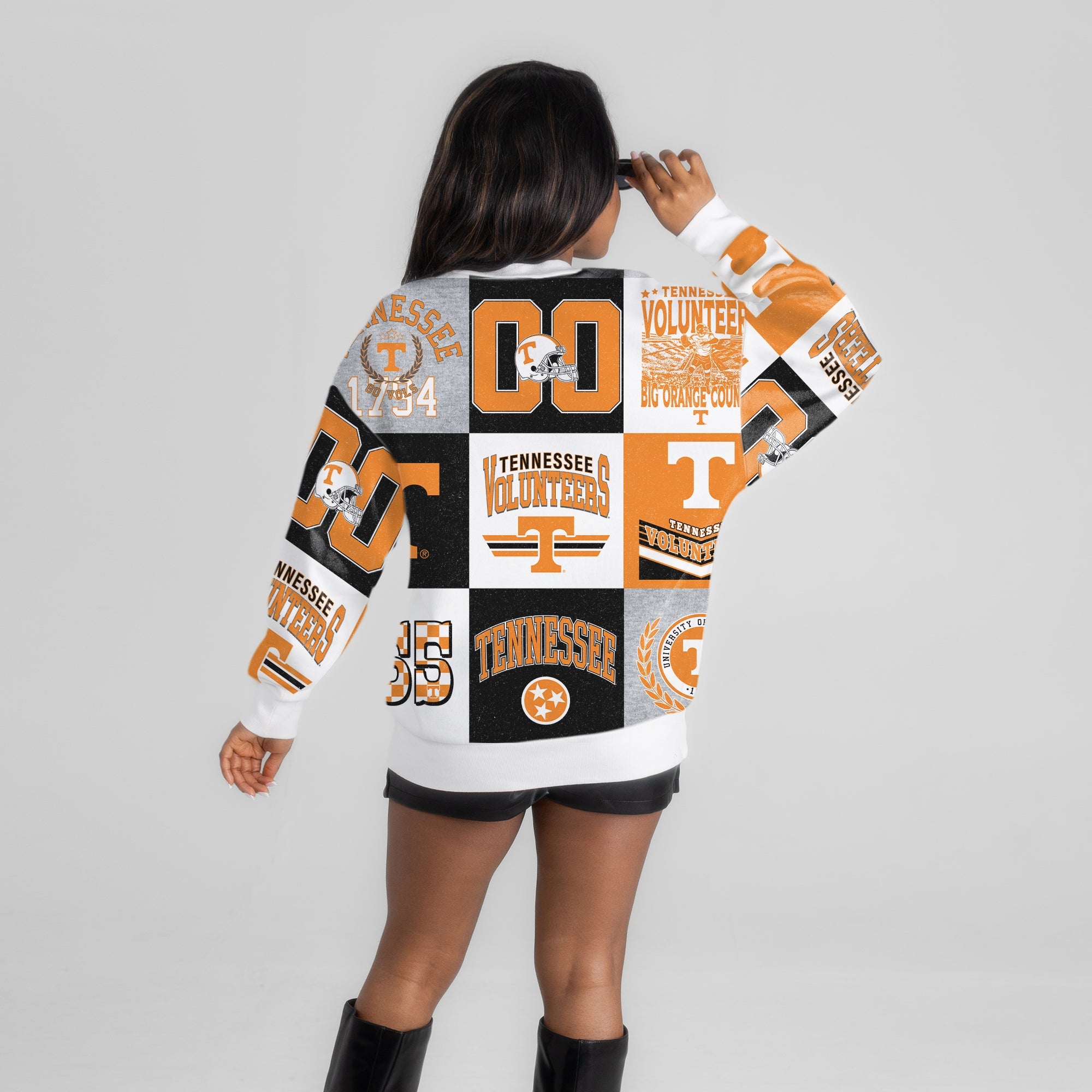 TENNESSEE VOLUNTEERS HIGHLIGHT REEL PREMIUM CREWNECK SWEATSHIRT