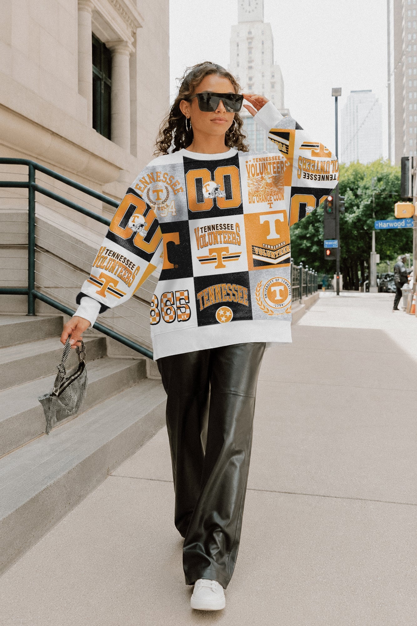 TENNESSEE VOLUNTEERS HIGHLIGHT REEL PREMIUM CREWNECK SWEATSHIRT