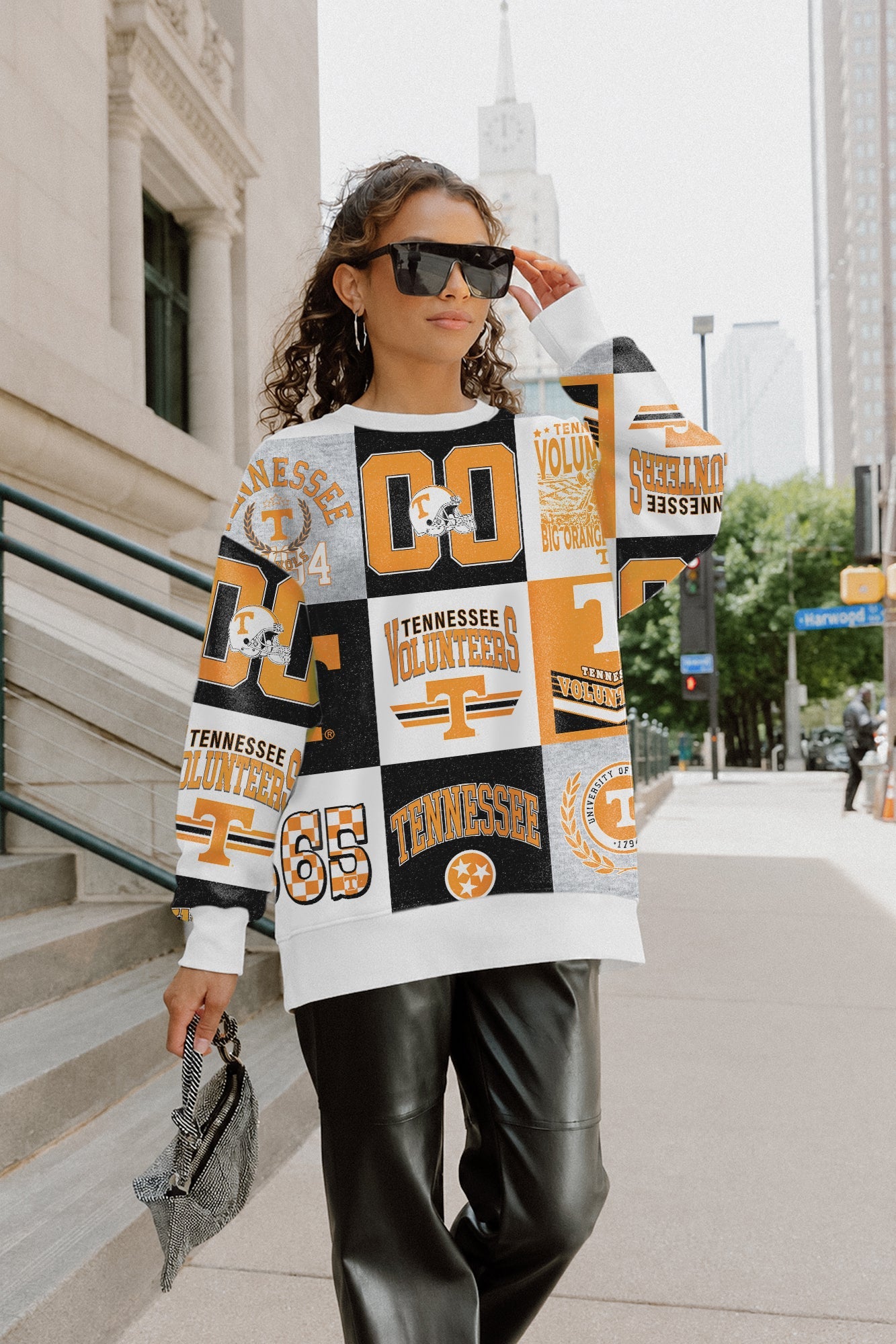 TENNESSEE VOLUNTEERS HIGHLIGHT REEL PREMIUM CREWNECK SWEATSHIRT