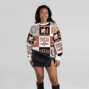 TEXAS LONGHORNS HIGHLIGHT REEL PREMIUM CREWNECK SWEATSHIRT