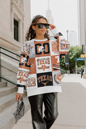 TEXAS LONGHORNS HIGHLIGHT REEL PREMIUM CREWNECK SWEATSHIRT