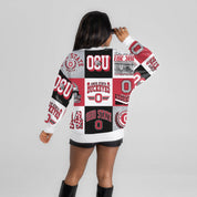 OHIO STATE BUCKEYES HIGHLIGHT REEL PREMIUM CREWNECK SWEATSHIRT