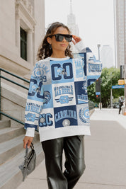 NORTH CAROLINA TAR HEELS HIGHLIGHT REEL PREMIUM CREWNECK SWEATSHIRT