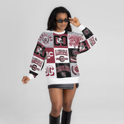 SOUTH CAROLINA GAMECOCKS HIGHLIGHT REEL PREMIUM CREWNECK SWEATSHIRT