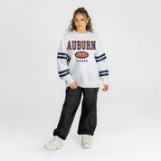 AUBURN TIGERS STADIUM STRIPES STRIPE SLEEVE CREWNECK SWEATSHIRT