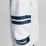 AUBURN TIGERS OFF THE GRID STRIPE SLEEVE CREWNECK SWEATSHIRT