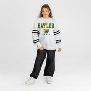 BAYLOR BEARS STADIUM STRIPES STRIPE SLEEVE CREWNECK SWEATSHIRT