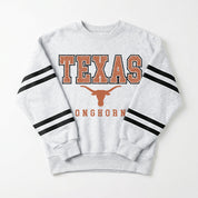 TEXAS LONGHORNS STADIUM STRIPES STRIPE SLEEVE CREWNECK SWEATSHIRT