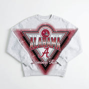 ALABAMA CRIMSON TIDE CHASING VICTORY RHINESTONE SPRAY PREMIUM CREWNECK SWEATSHIRT