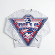 BUFFALO BILLS CHASING VICTORY RHINESTONE SPRAY PREMIUM CREWNECK SWEATSHIRT