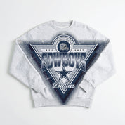 DALLAS COWBOYS CHASING VICTORY RHINESTONE SPRAY PREMIUM CREWNECK SWEATSHIRT