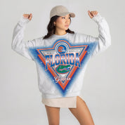 FLORIDA GATORS CHASING VICTORY RHINESTONE SPRAY PREMIUM CREWNECK SWEATSHIRT