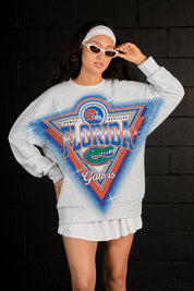 FLORIDA GATORS CHASING VICTORY RHINESTONE SPRAY PREMIUM CREWNECK SWEATSHIRT