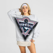 HOUSTON TEXANS CHASING VICTORY RHINESTONE SPRAY PREMIUM CREWNECK SWEATSHIRT