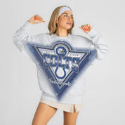INDIANAPOLIS COLTS CHASING VICTORY RHINESTONE SPRAY PREMIUM CREWNECK SWEATSHIRT