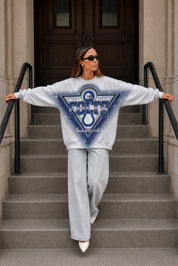 INDIANAPOLIS COLTS CHASING VICTORY RHINESTONE SPRAY PREMIUM CREWNECK SWEATSHIRT