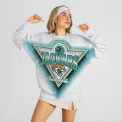 JACKSONVILLE JAGUARS CHASING VICTORY RHINESTONE SPRAY PREMIUM CREWNECK SWEATSHIRT
