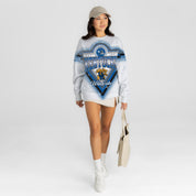 KENTUCKY WILDCATS CHASING VICTORY RHINESTONE SPRAY PREMIUM CREWNECK SWEATSHIRT