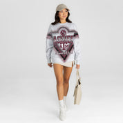 TEXAS A&M AGGIES CHASING VICTORY RHINESTONE SPRAY PREMIUM CREWNECK SWEATSHIRT