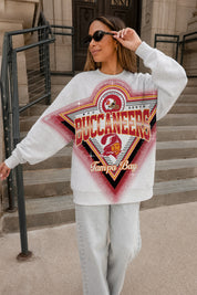 TAMPA BAY BUCCANEERS CHASING VICTORY RHINESTONE SPRAY PREMIUM CREWNECK SWEATSHIRT